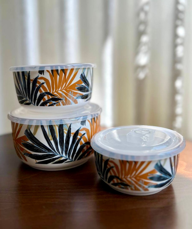 ظرف نگهدارنده سرامیکی سه تایی برند دنی هوم