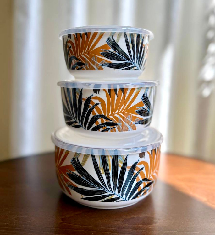 ظرف نگهدارنده سرامیکی سه تایی