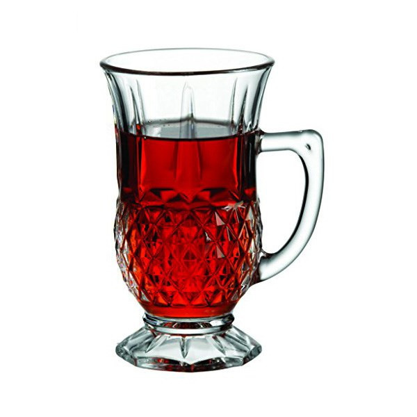 استکان چای پایه دار مدل استانبول برند پاشاباغچه