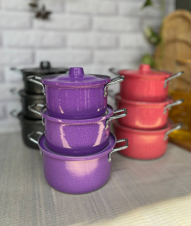 قابلمه روحی ۳ عددی آلومینیومی