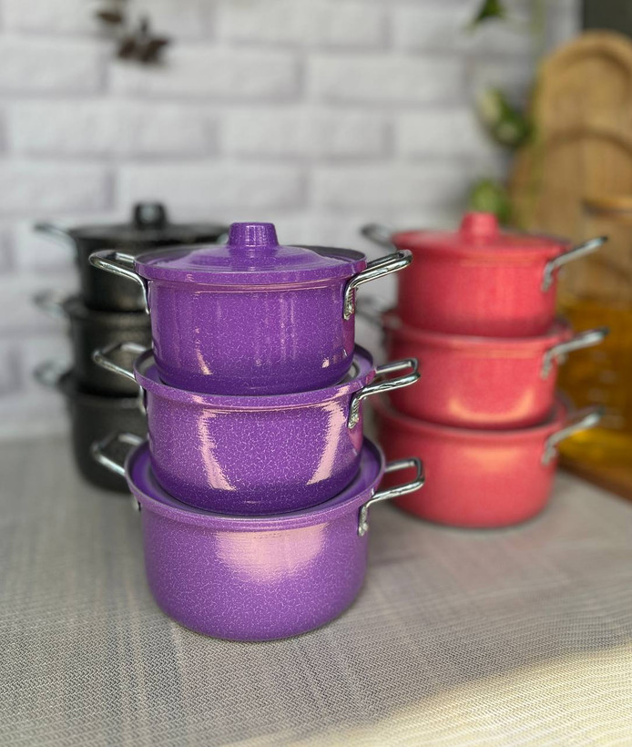 قابلمه روحی ۳ عددی آلومینیومی