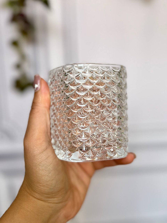 لیوان مربع و چهار گوش برند دلی گلس deli glass ست ۶ عددی