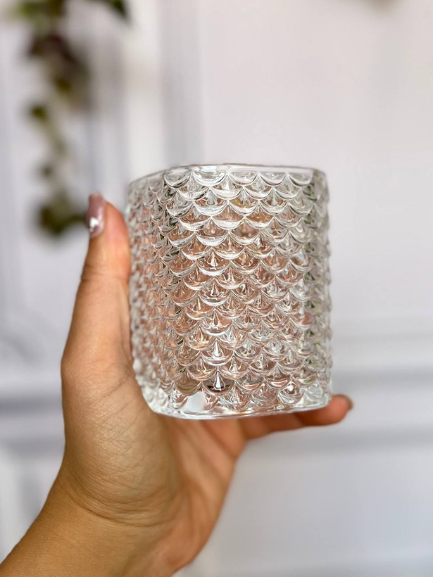 لیوان مربع و چهار گوش برند دلی گلس deli glass ست ۶ عددی