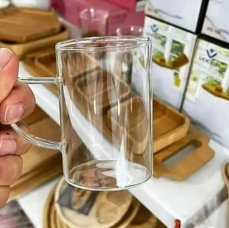 لیوان پیرکس سه تایی برند پاچی