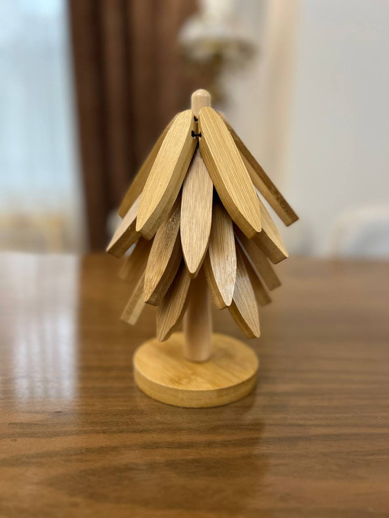 زیر قابلمه و زیر لیوان بامبو