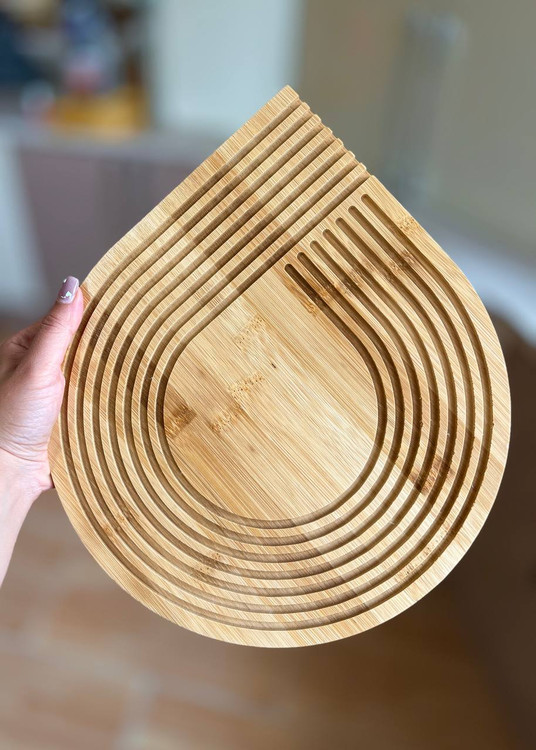 تخته سرو رنگین کمانی بامبو