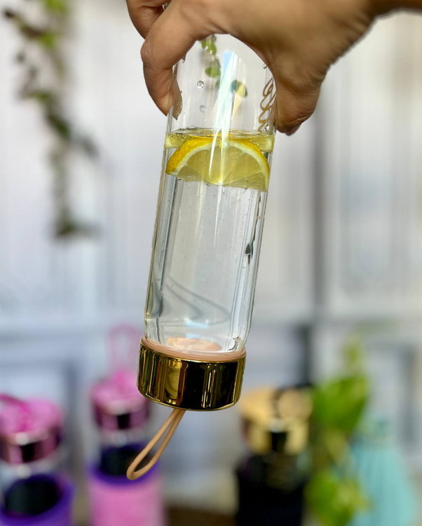 بطری پیرکس روکش دار