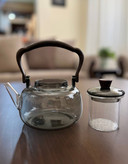 قوری پیرکس شعله مستقیم رنگ دودی