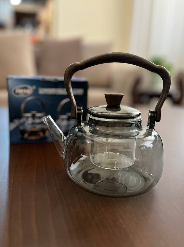 قوری پیرکس دودی