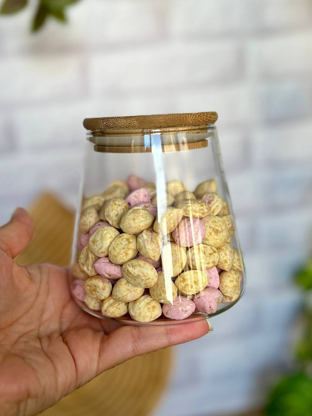 بانکه پیرکس درب بامبو برند دلی گلس deli glass