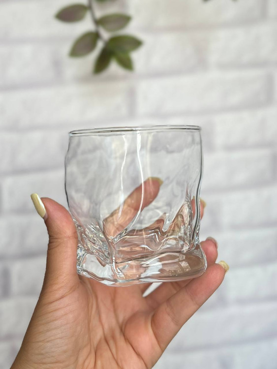 لیوان دفرمه برند دلی گلس دست ۶ عددی