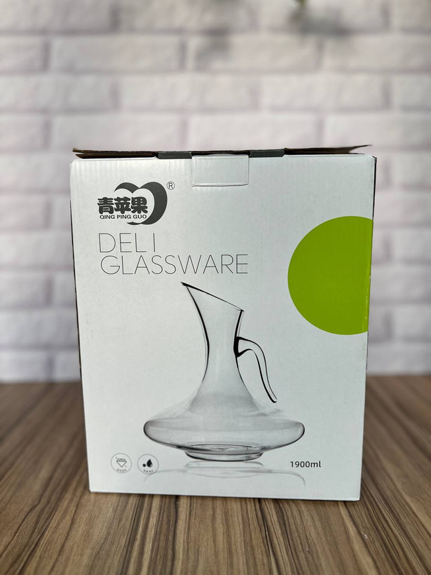 تنگ و پارچ ۱۹۰۰ میل کار دست برند دلی گلس deli glass