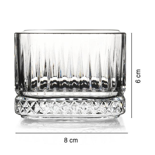 دسر خوری و پیاله مربع طرح الیسا