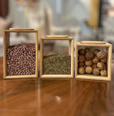 بانکه حبوبات بامبو و اکرولیک