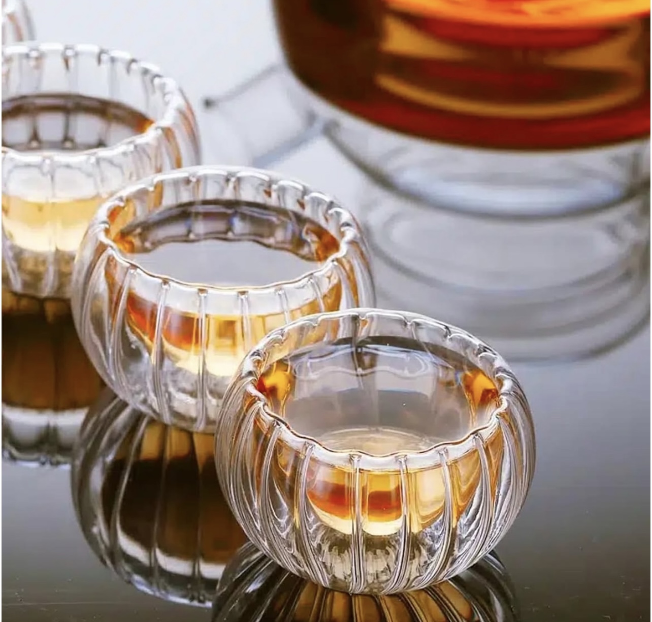 قهوه خوری و شات پیرکس دو جداره