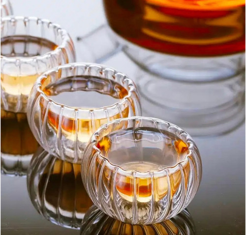 قهوه خوری و شات پیرکس دو جداره