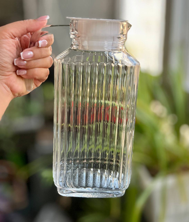 پارچ در دار یخچالی دلی گلس