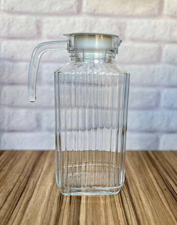 پارچ در دار یخچالی deli glass
