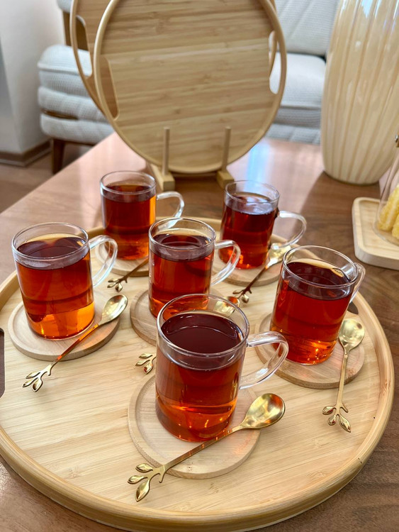 خرید ماگ یا لیوان دسته دار سه تایی پیرکس ترکیه