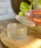 خرید قندان کوچک درب دار برند دلی گلس deli glass