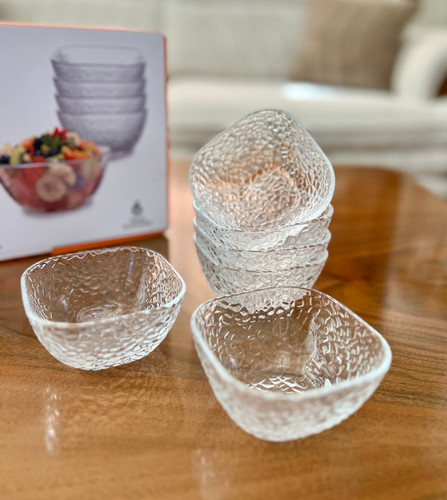 کاسه و پیاله مربع یخی دلی گلس deli glass