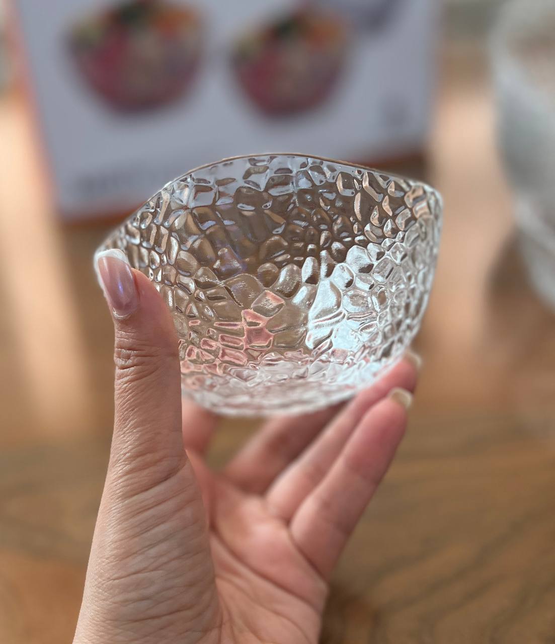 خرید کاسه و پیاله مربع یخی دلی گلس deli glass
