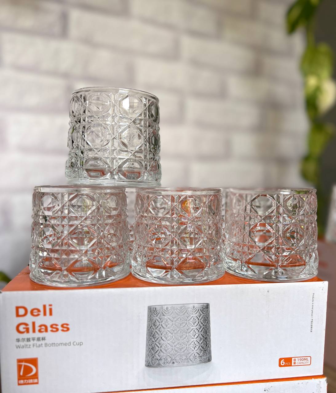 نیم لیوان دلی گلس Deli glass