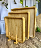 خرید استند و نظم دهنده بشقاب بامبو