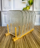 استند بشقاب بامبو