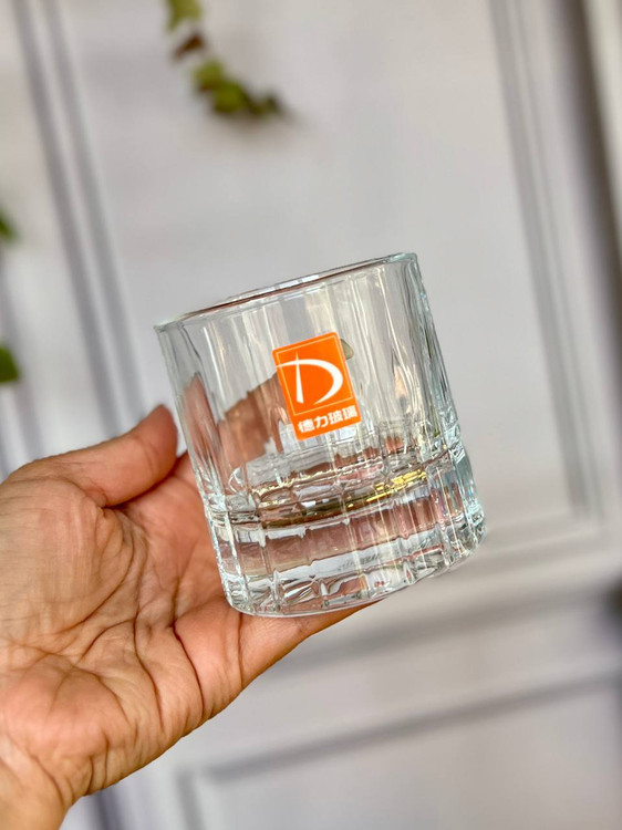 خرید نیم لیوان کریستالی تراش دار دلی گلس deli glass