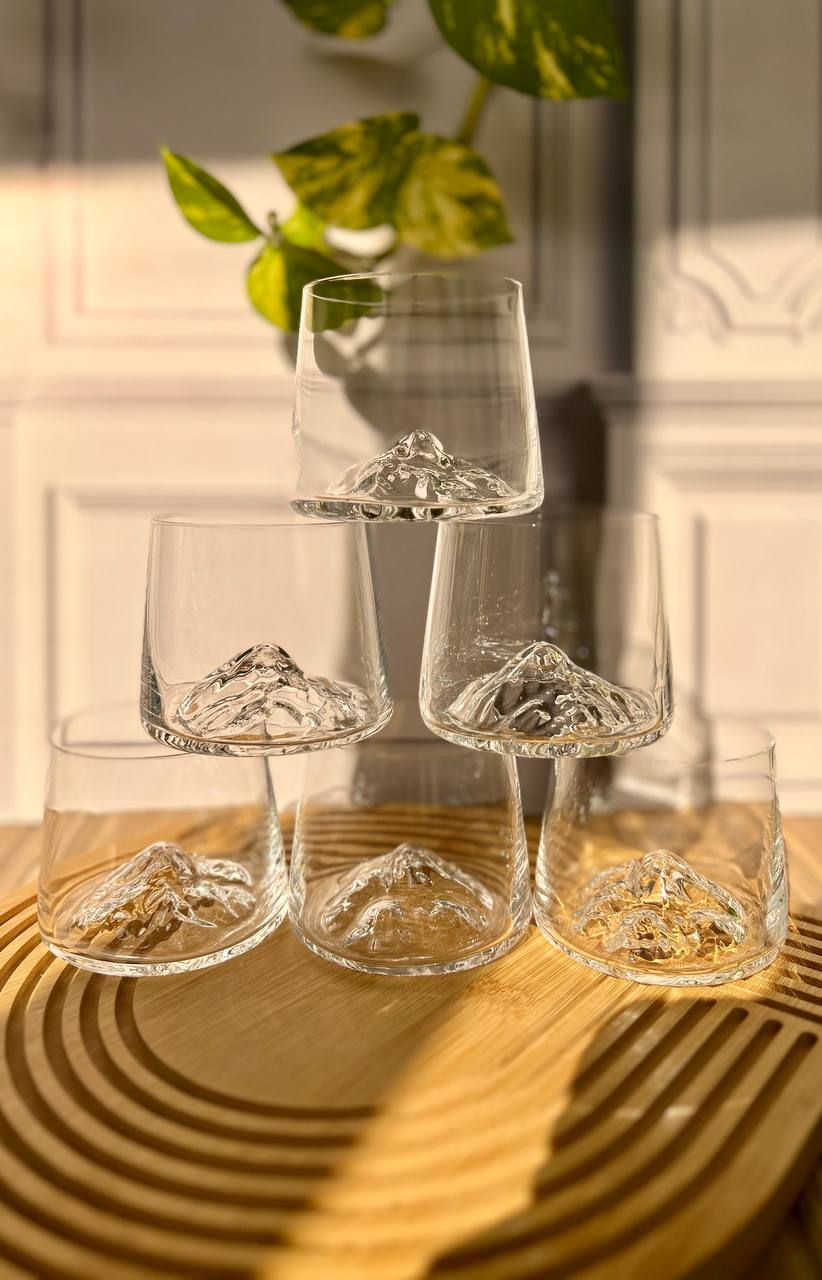 نیم لیوان کوه یخ deli glass