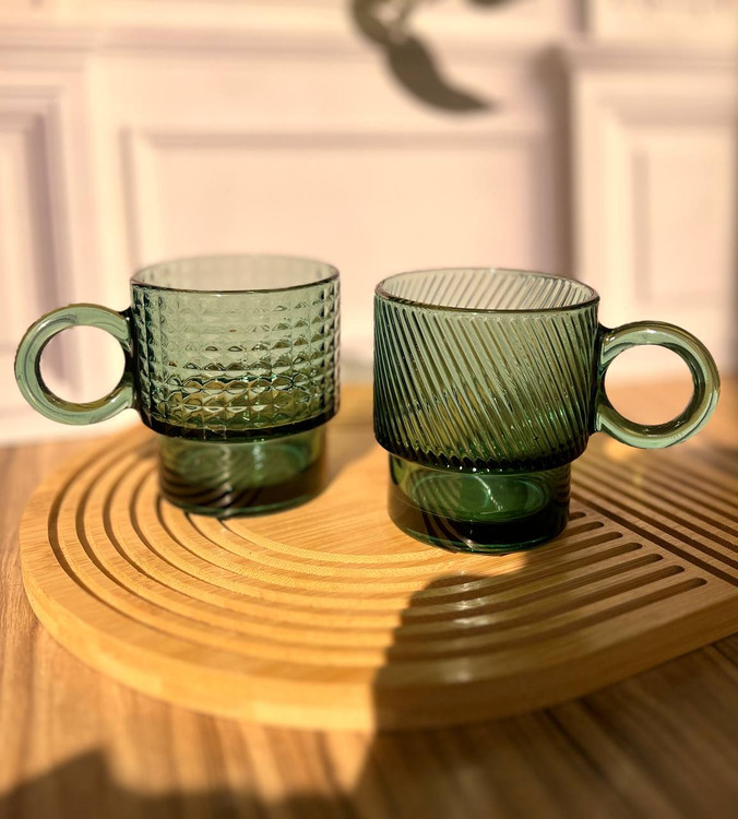 ماگ و لیوان دوتایی رنگی