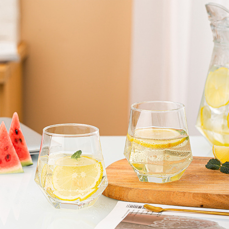 نیم لیوان چند ضلعی deli glass