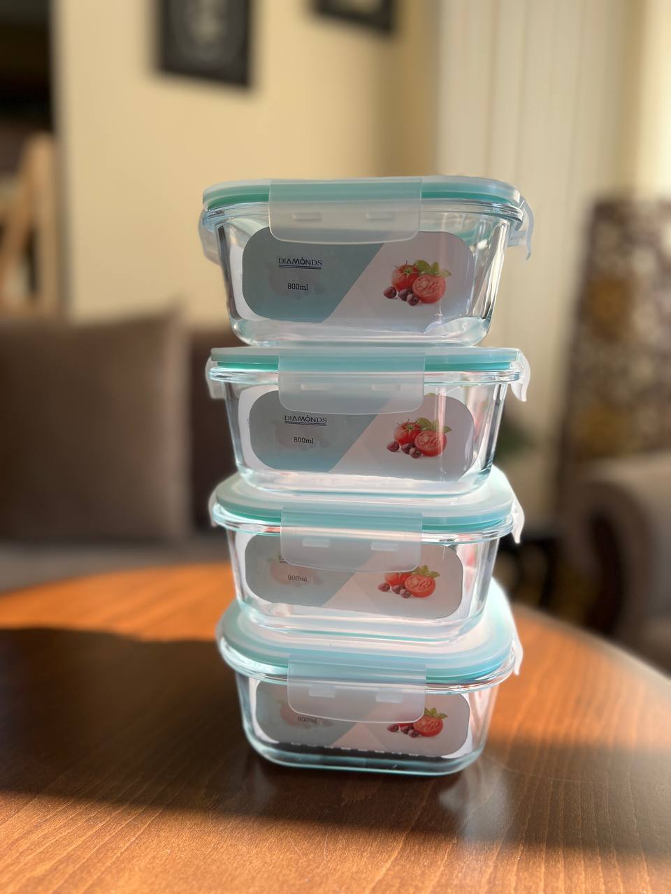 ظرف نگهدارنده پیرکس برند دیاموندس