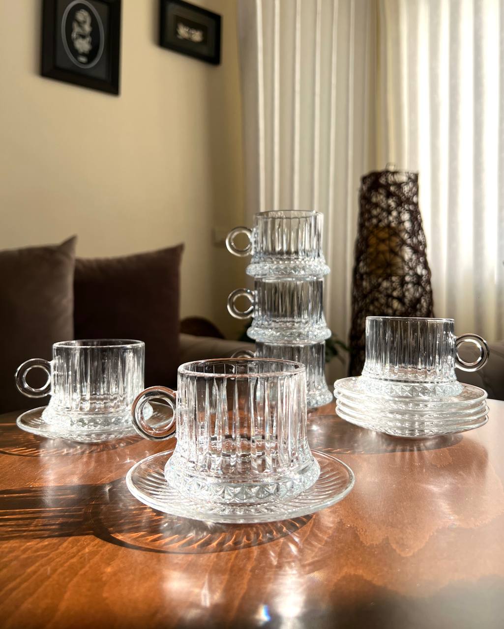 ست فنجان و نعلبکی مدل الیسا