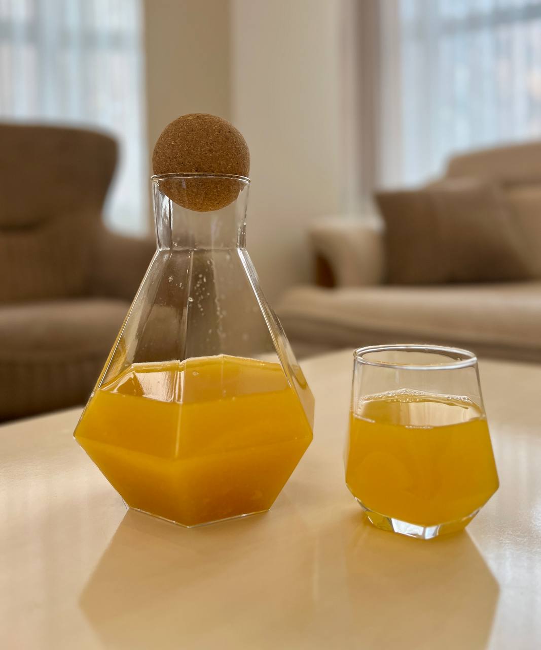 خرید تنگ و لیوان شش ضلعی دلی گلس deli glass