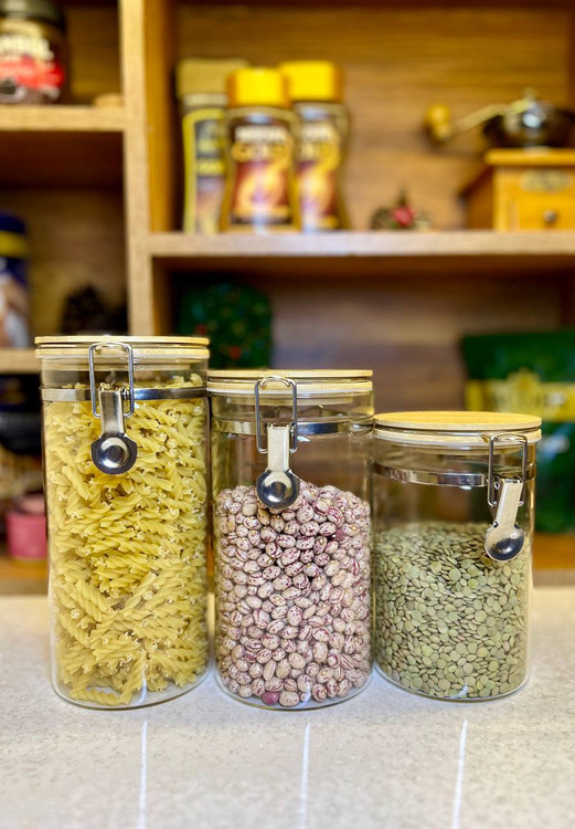 بانکه حبوبات پیرکس در بامبو