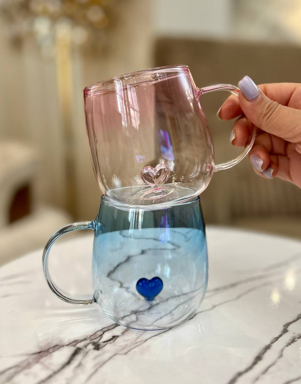 ماگ پیرکس طرح قلب