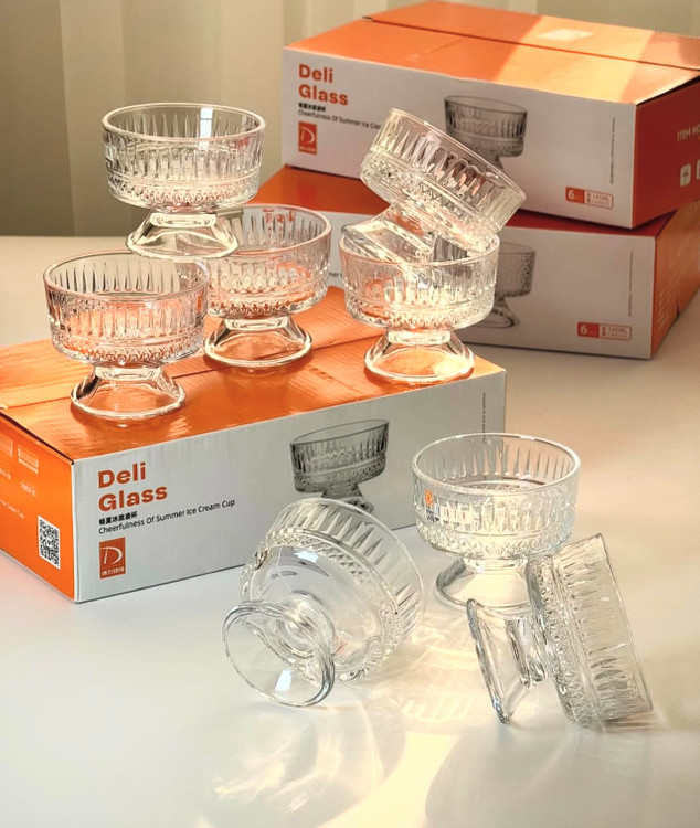 بستنی خوری و دسرخوری مدل الیسا برند دلی گلس