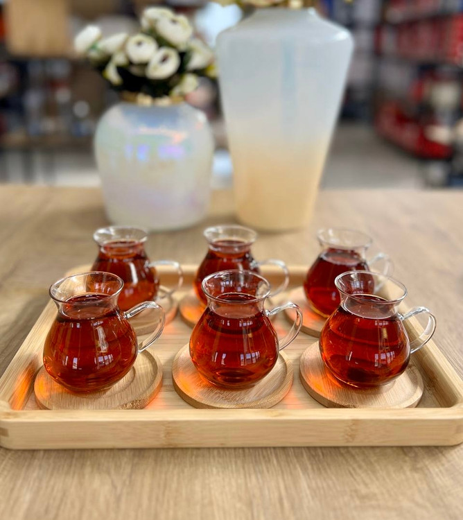 خرید استکان و فنجان خمره ای کمر باریک پیرکس