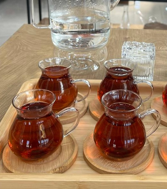 فنجان خمره ای کمر باریک پیرکس