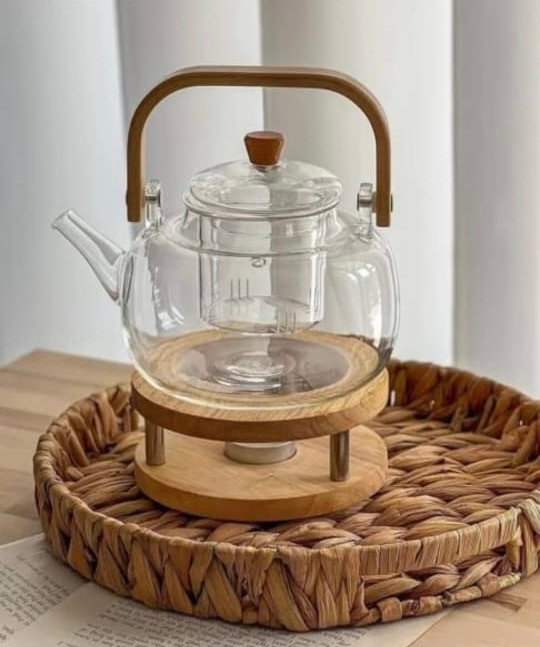 قوری دسته بامبو پیرکس