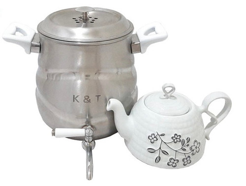 کتری و قوری رو گازی استیل