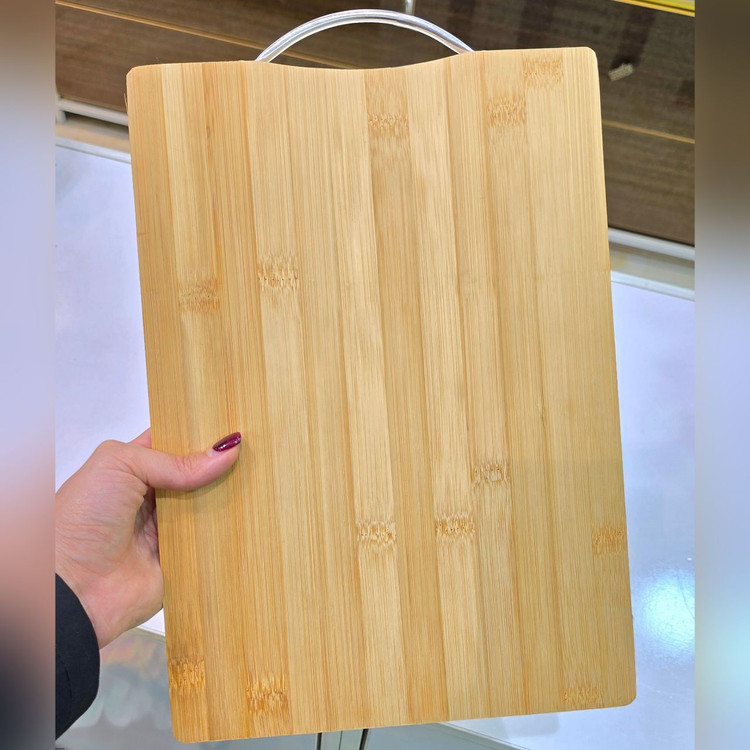 تخته گوشتوگ و سبزی دسته استیل