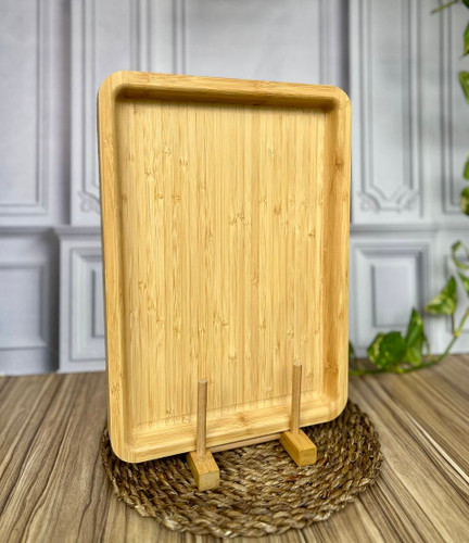 سینی بامبو مستطیلی وارداتی ضخیم