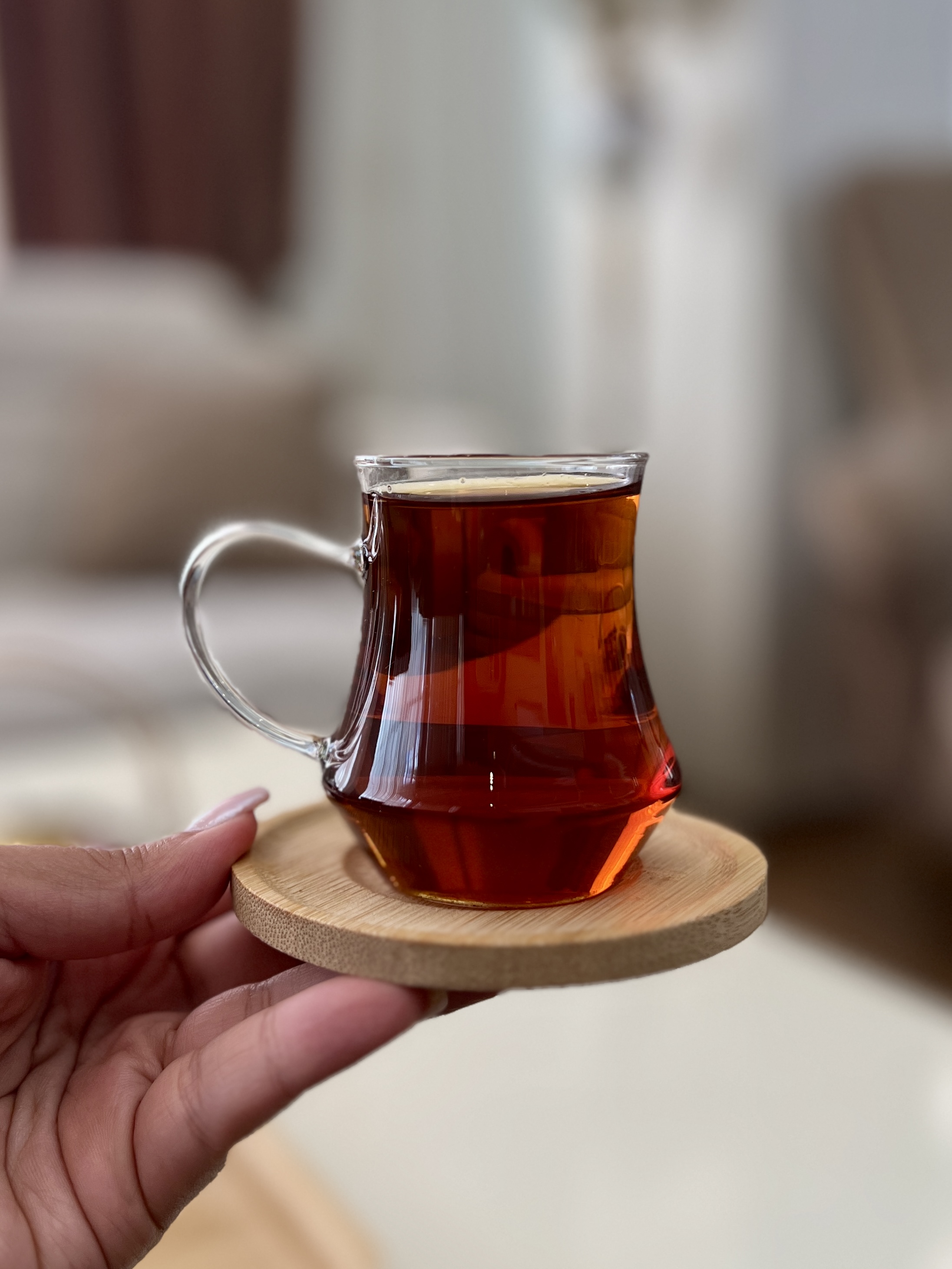 فنجان و استکان کمر باریک پیرکس وارداتی