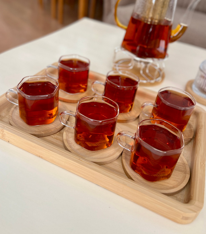 خرید فنجان شش ضلعی پیرکس برند دلی سوگا deli soga