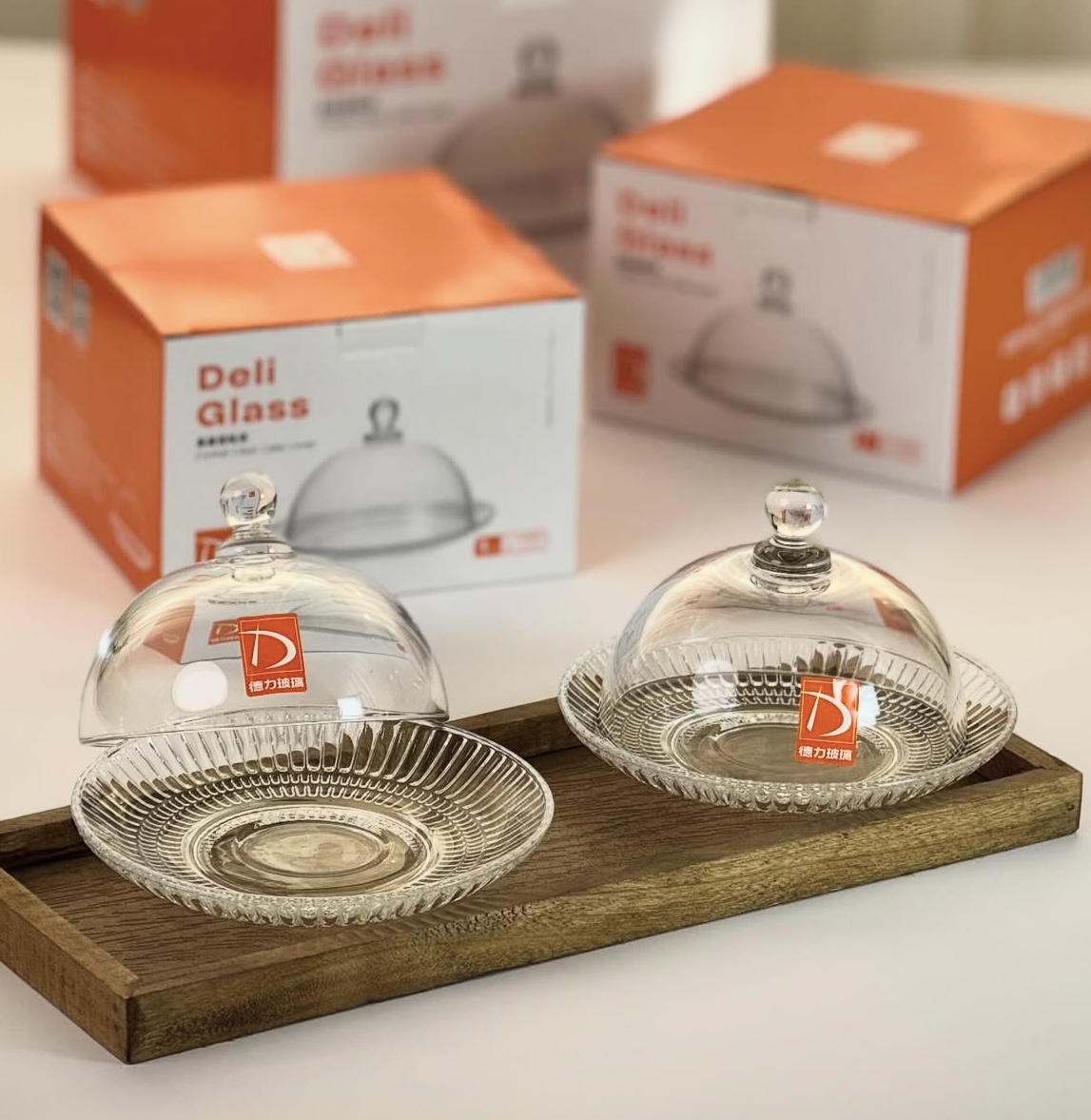 کره خوری و پنیر خوری برند دلی گلس deli glass