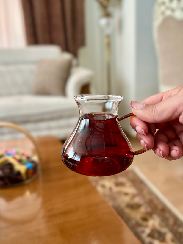 خرید فنجان پیرکس تپلی دسته رنگی پروتی ترکیه
